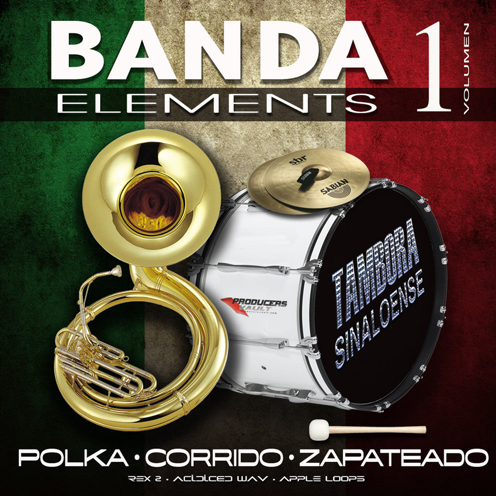 Banda Elements Vol 1 (Polka, Corrido, Zapateado) – Latin Samples.