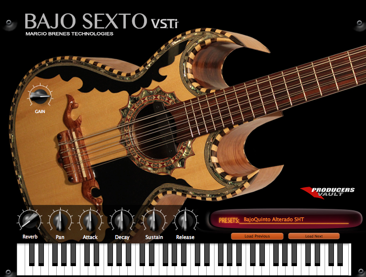 Bajo Sexto VSTi 2.8.4 (Windows)