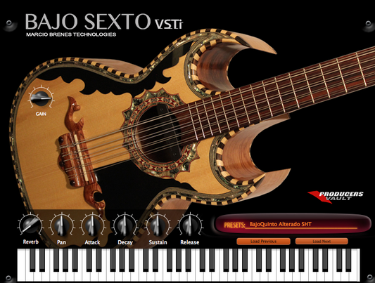 Bajo Sexto VSTi 2.8.4 (Windows)