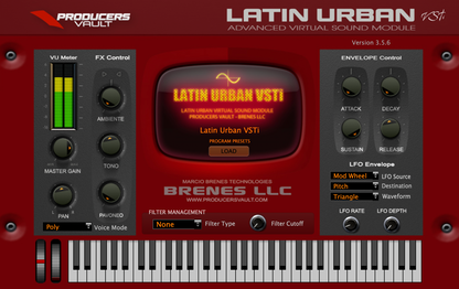 Latin Urban VSTi 3.8.4 MAC OS