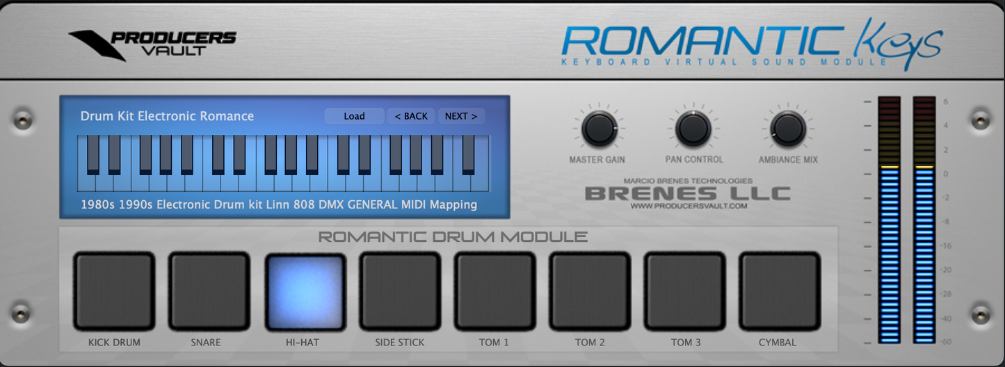 Romantic Keys VST 2.8.4 for MAC OS