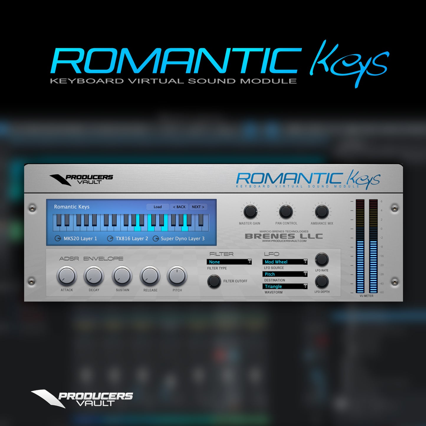Romantic Keys VST 2.8.4 for MAC OS